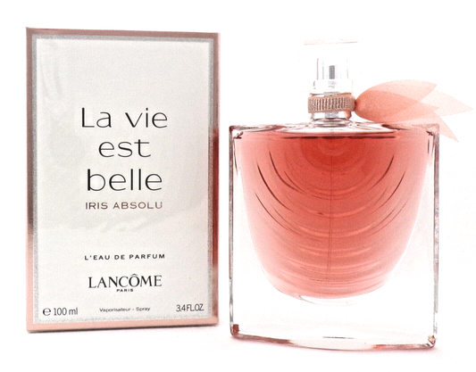 Lancome La Vie Est Belle IRIS ABSOLU 3.4 oz L'Eau de Parfum Spray New Sealed Box