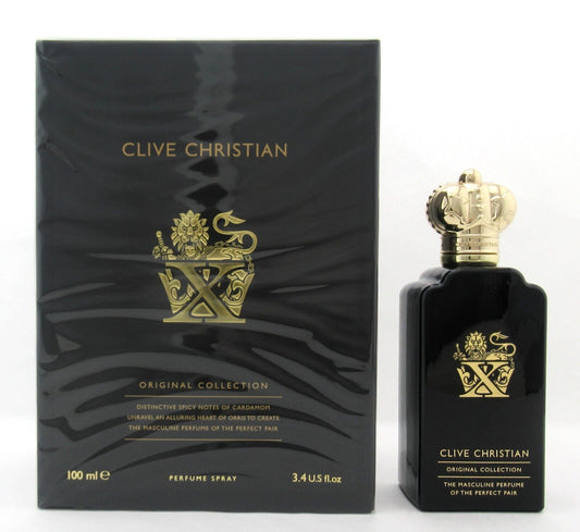 X Masculine by Clive Christian Perfume Spray 3.4 oz./ 100 ml. New Sealed