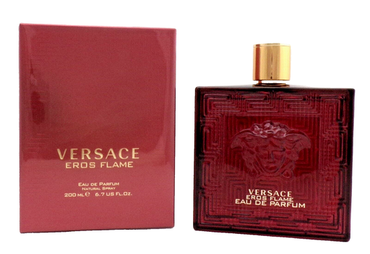 Versace Eros Flame by Versace 6.7 oz. Eau de Parfum Spray for Men. New in Box