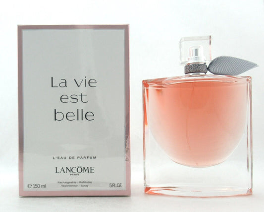 La Vie Est Belle by Lancome 5 oz. L'Eau de Parfum REFILLABLE Spray Damaged Box