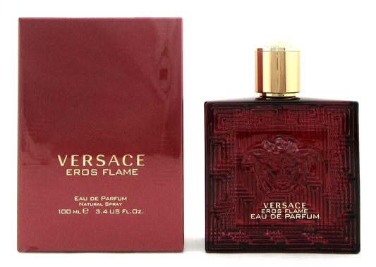 Versace Eros Flame by Versace 3.4 oz. Eau de Parfum Spray for Men. New in Box