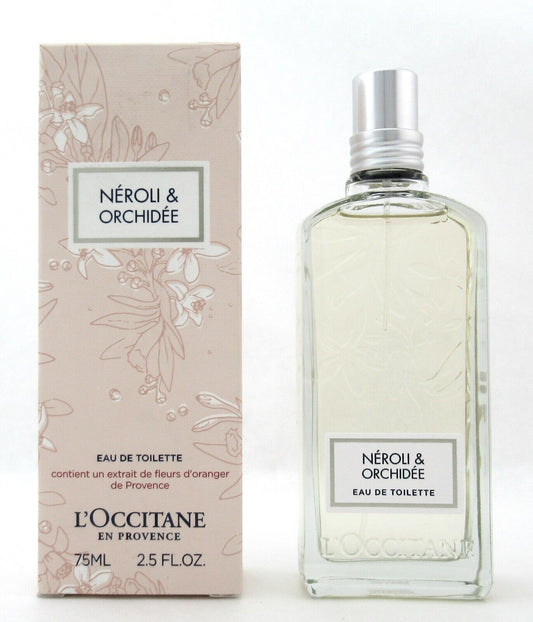 L'Occitane Neroli and Orchidee by L'Occitane 2.5 oz. EDT Spray for Women New