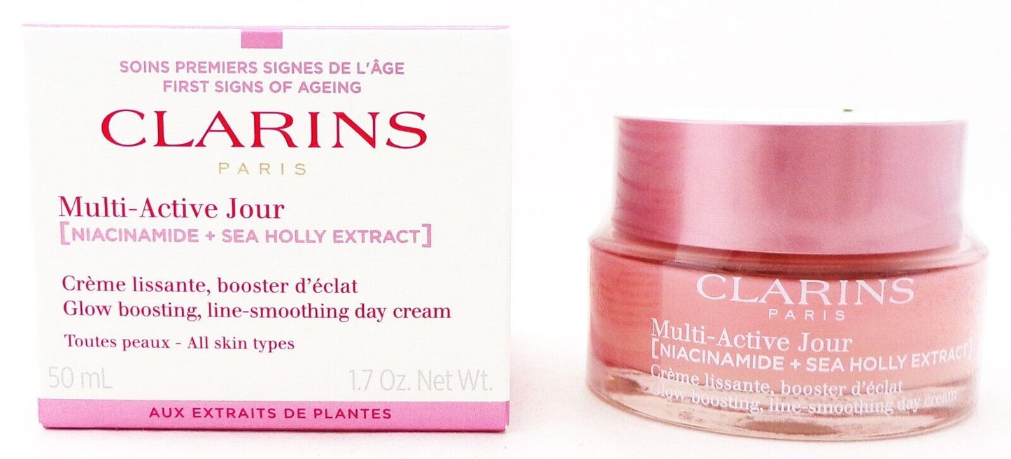 Clarins Multi-Active Jour 1.7 oz./ 50 ml. All Skin Type Day Cream New In Box