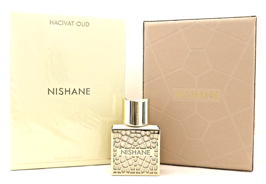 Nishane HACIVAT OUD 1.69 oz/50 ml Extrait de Parfum Spray for Men New Sealed Box