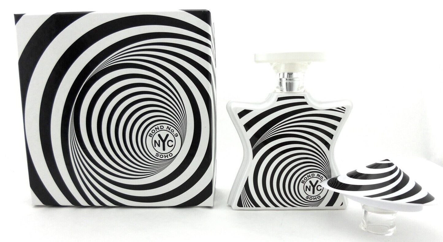 SOHO by Bond No.9 Eau de Parfum Spray for Women 3.3 oz/100 ml. New in Retail Box