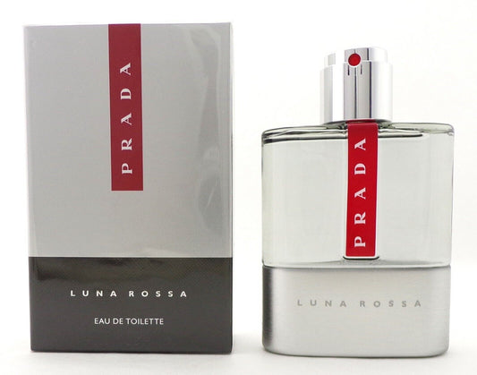 Prada LUNA ROSSA 3.3 oz. EDT Refillable Spray for Men New Sealed Box
