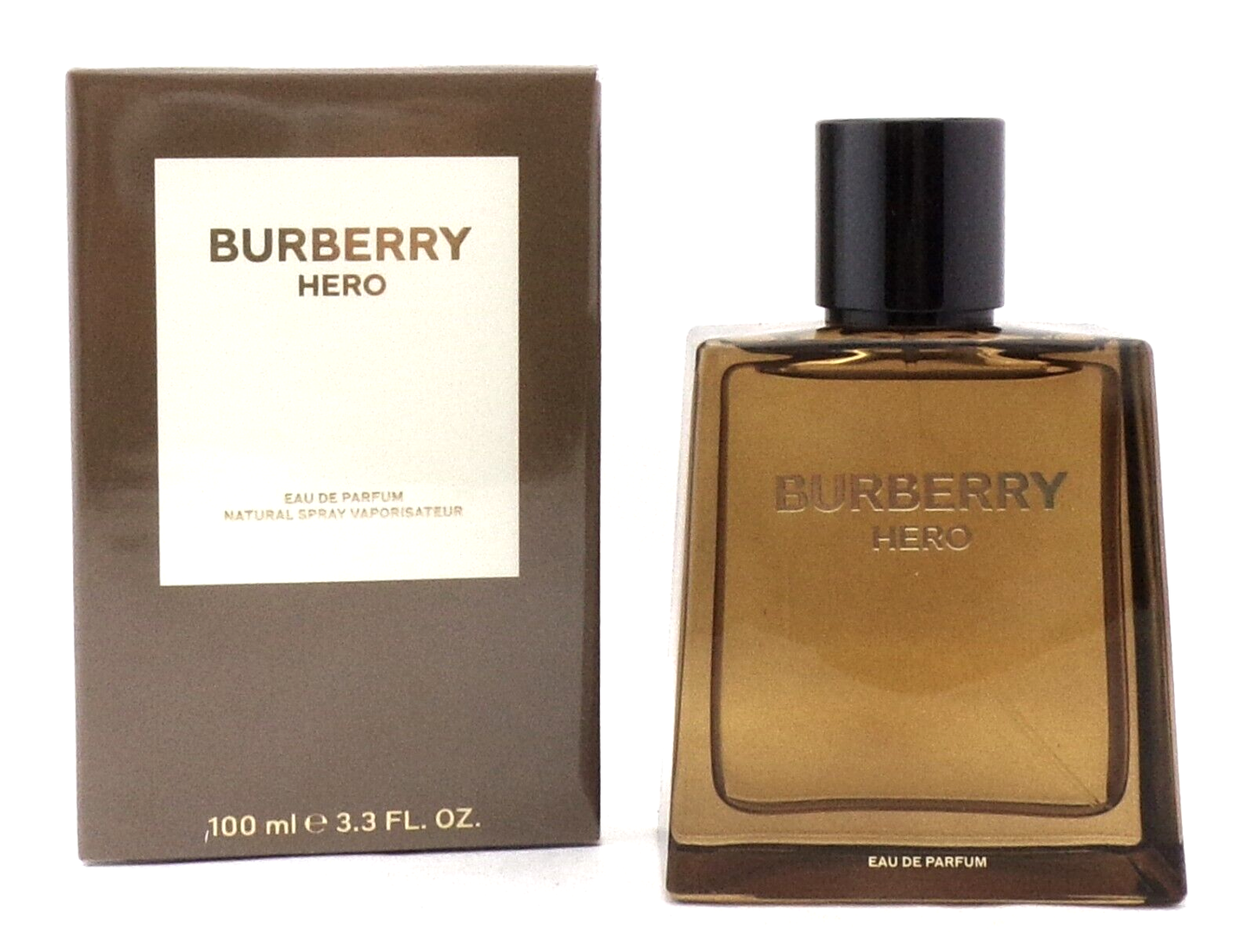 Burberry Hero 3.3 oz./ 100 ml. Eau de Parfum Spray for Men. New in Sealed Box