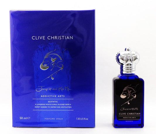 CLIVE CHRISTIAN Jump Up and Kiss Me ECSTATIC Perfume Spray 50 ml./ 1.6 oz. New