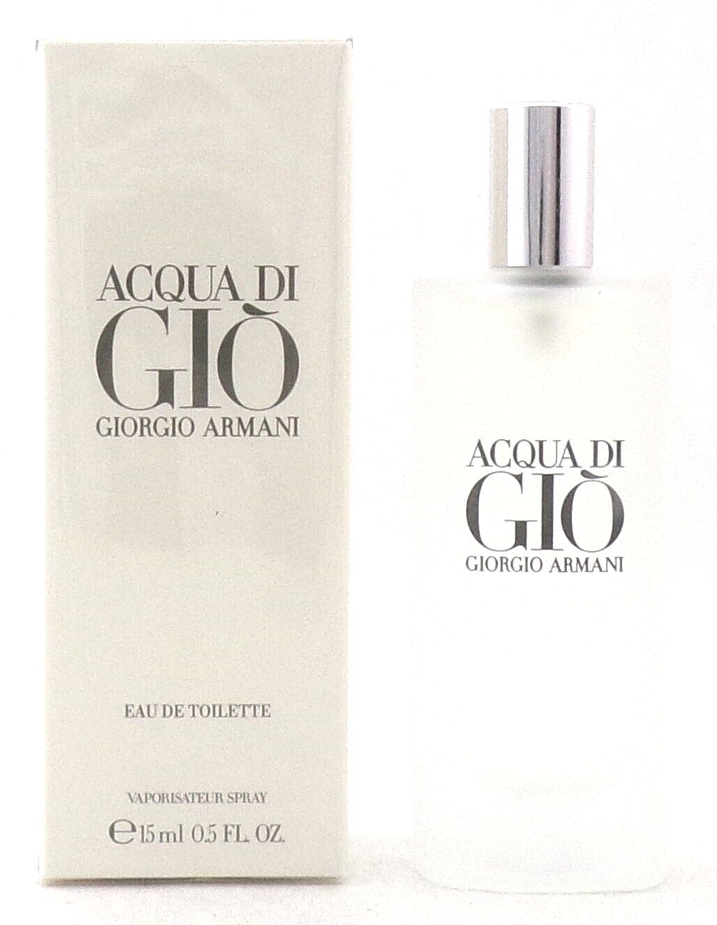 Acqua Di Gio by Giorgio Armani 0.5 oz. EDT Travel Spray for Men. New Sealed Box