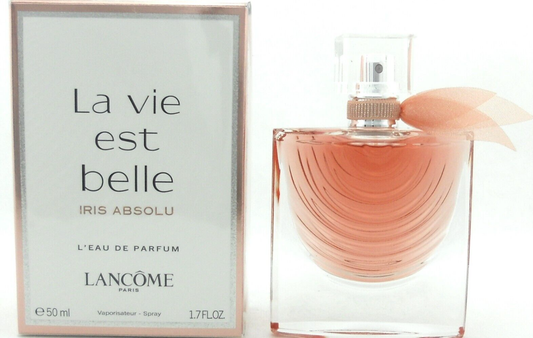 Lancome La Vie Est Belle IRIS ABSOLU 1.7 oz./50 ml. EDP Spray New in Sealed Box