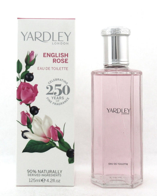 Yardley English Rose by Yardley of London 4.2 oz. EDT Spray for Women New