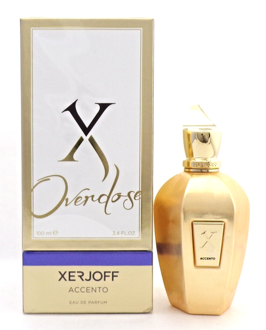 ACCENTO OVERDOSE by Xerjoff 3.4 oz. Eau de Parfum Spray for Unisex. New in Box