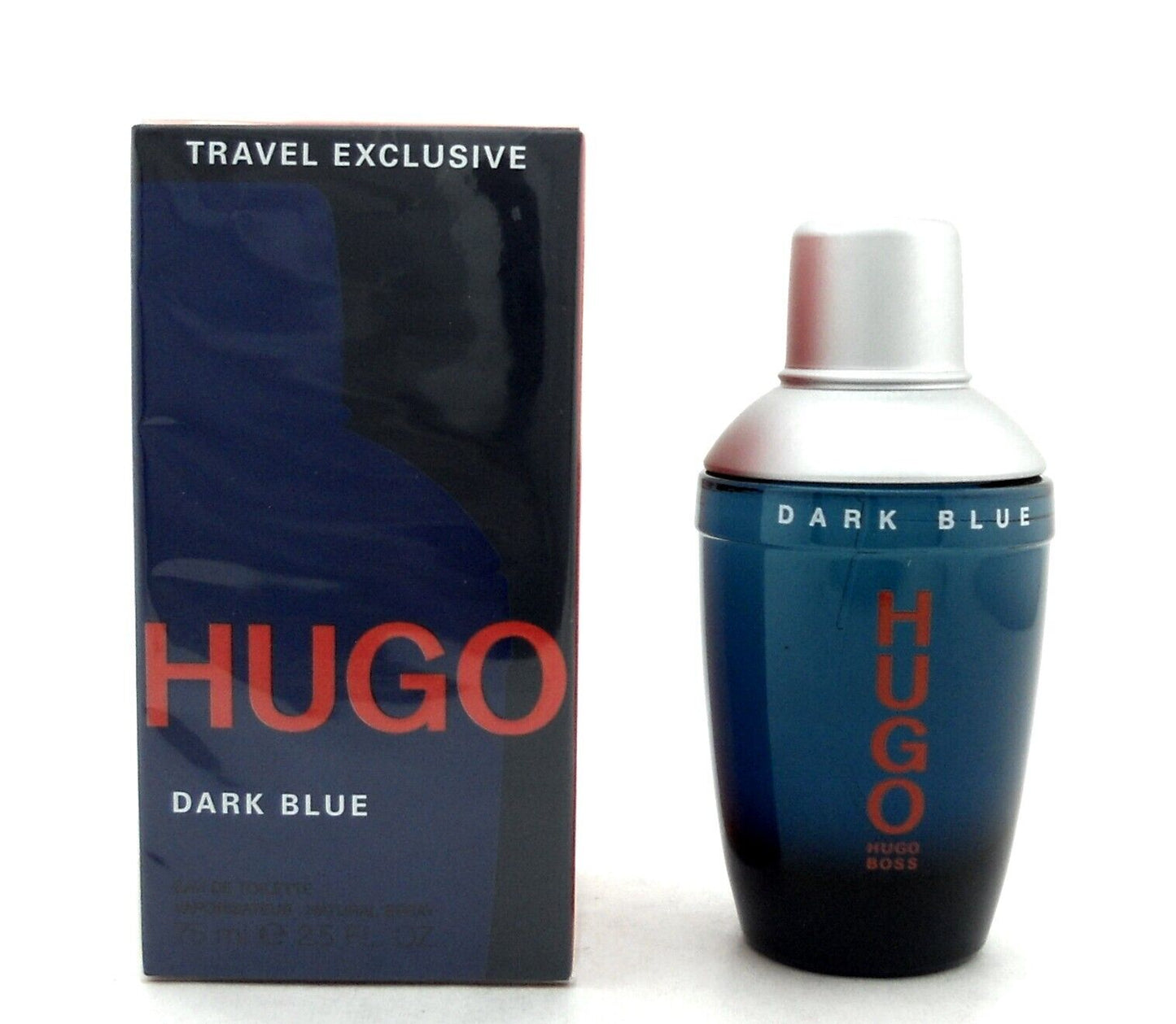 Hugo Dark Blue Cologne by Hugo Boss 2.5 oz. Eau De Toilette Spray for Men Sealed