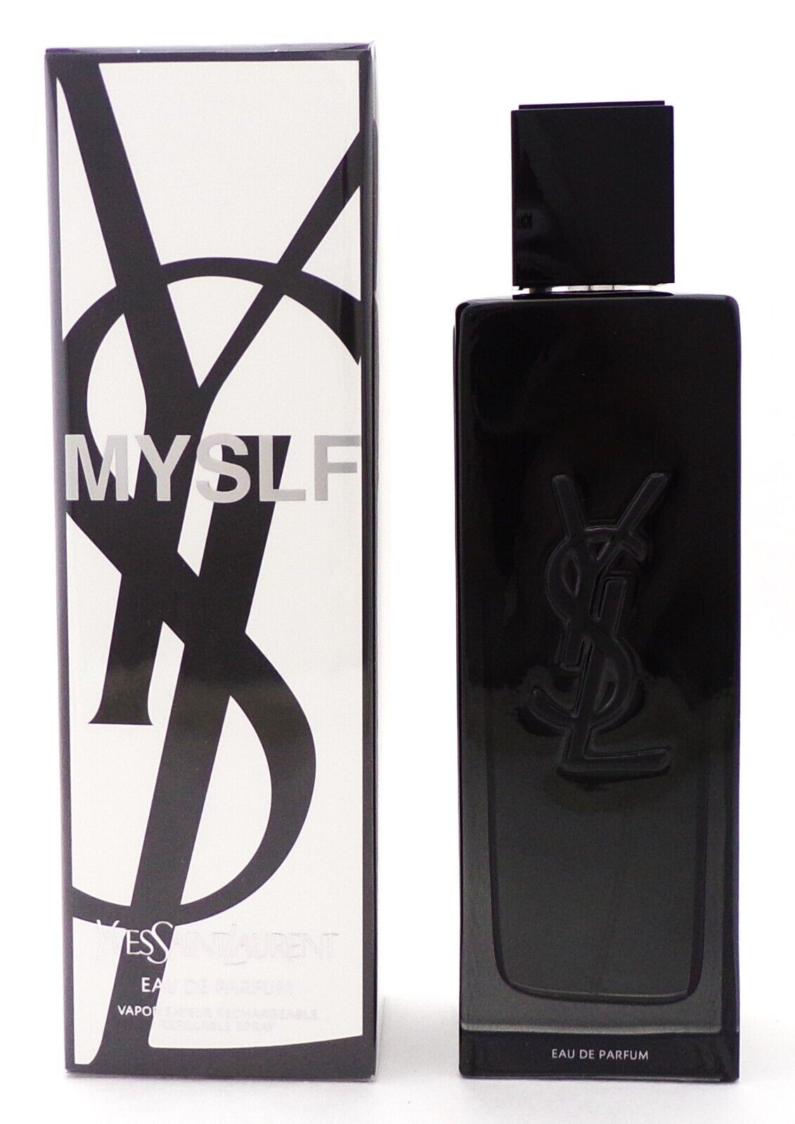 MYSLF by Yves Saint Laurent 3.3 oz. EDP Refillable Spray for Men New Sealed Box