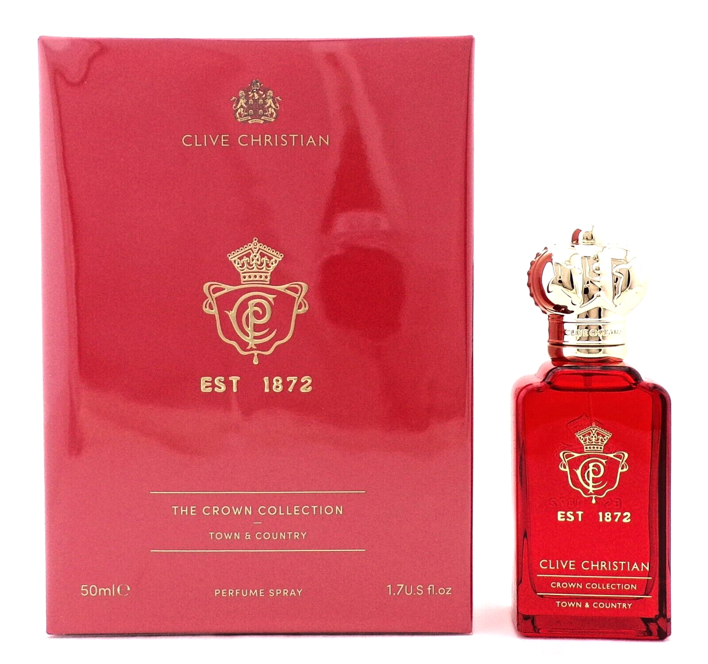Clive Christian Town & Country 1.7 oz/ 50 ml Perfume Spray Unisex New Sealed Box