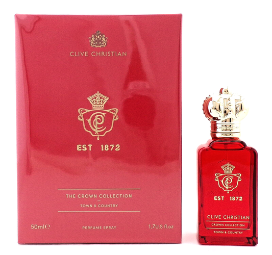Clive Christian Town & Country 1.7 oz/ 50 ml Perfume Spray Unisex New Sealed Box