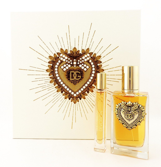 Dolce & Gabbana Devotion for Women Set EDP Spray 3.3 oz. & 0.33 oz. Travel New