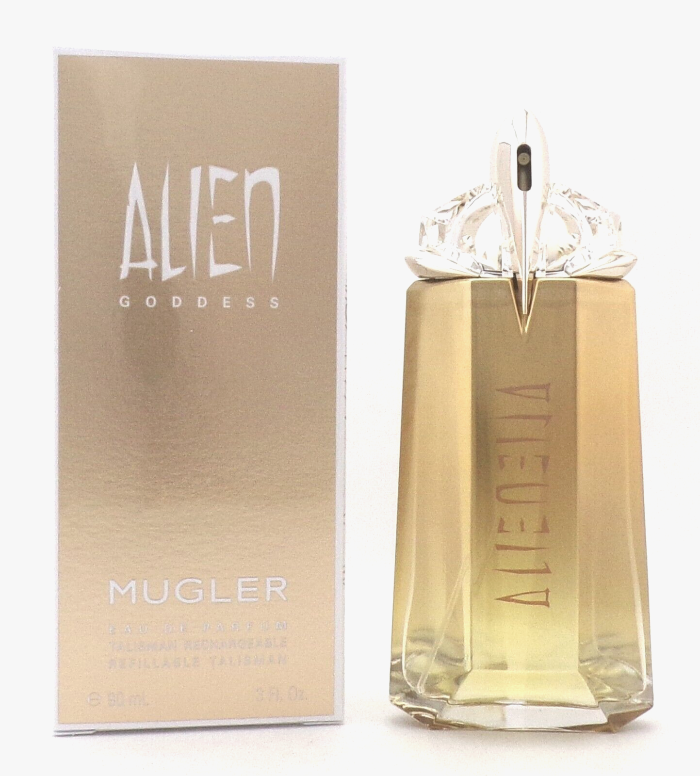Alien Goddess by Mugler 3.0 oz Eau de Parfum Spray Refillable for Women. New Box