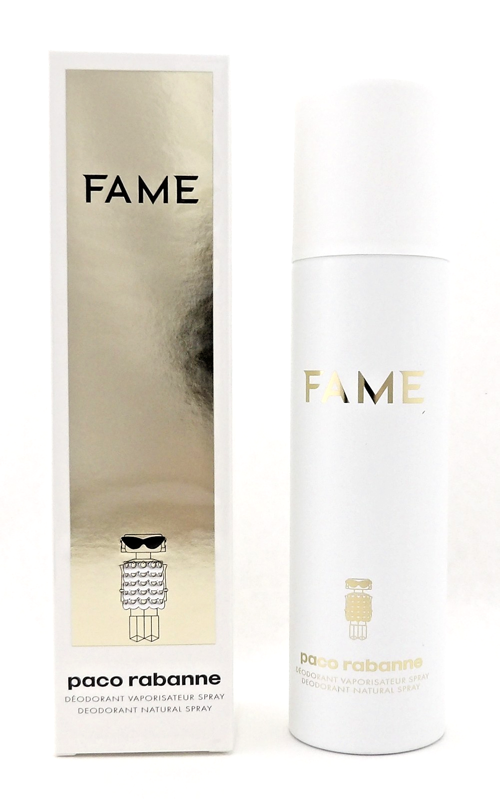 Fame by Paco Rabanne 5.1 oz. Deodorant Spray for Women. New Sealed Box