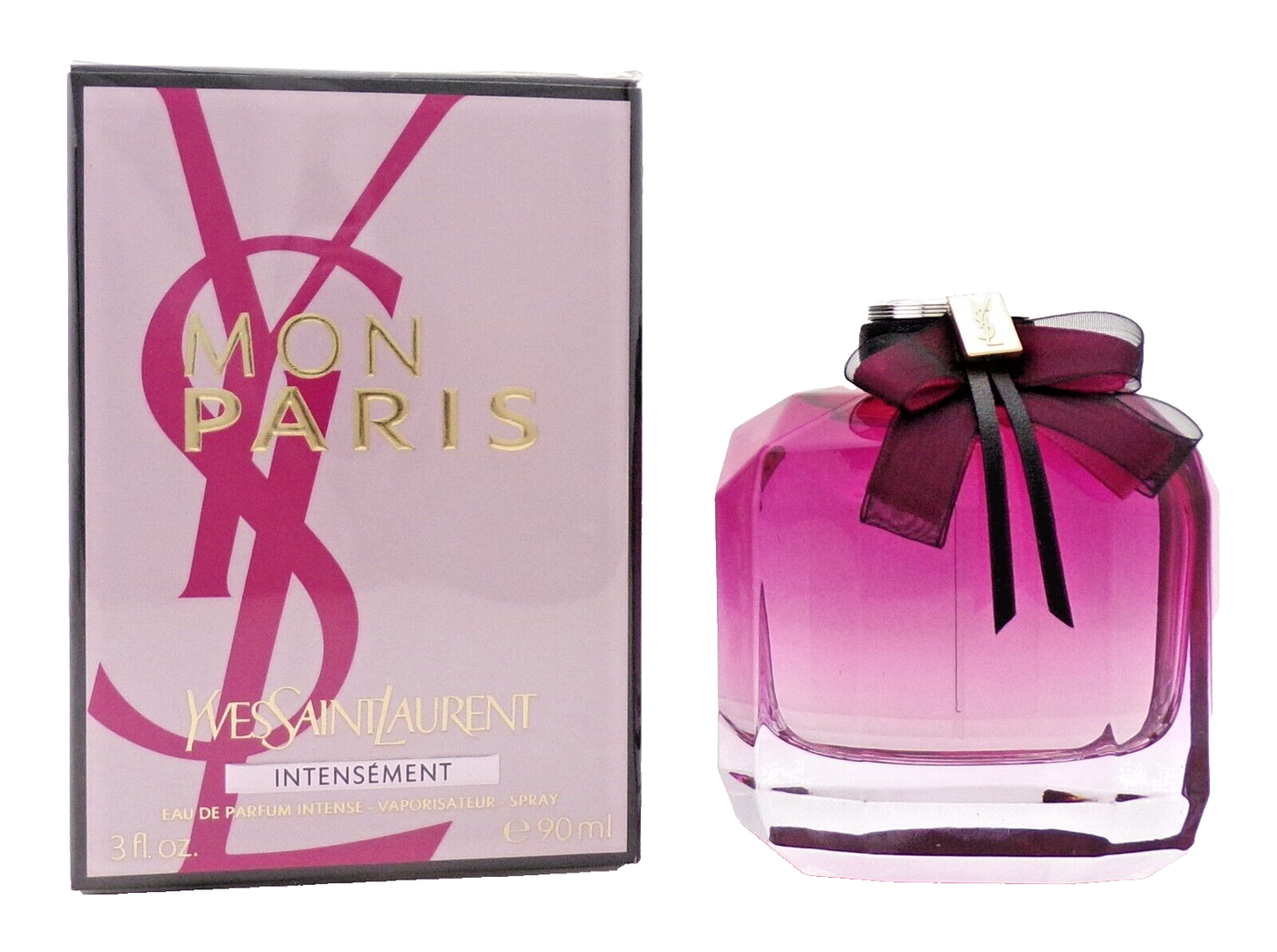 Mon Paris Intensement by YSL 3.0 oz Eau de Parfum Intense Spray Women Sealed Box
