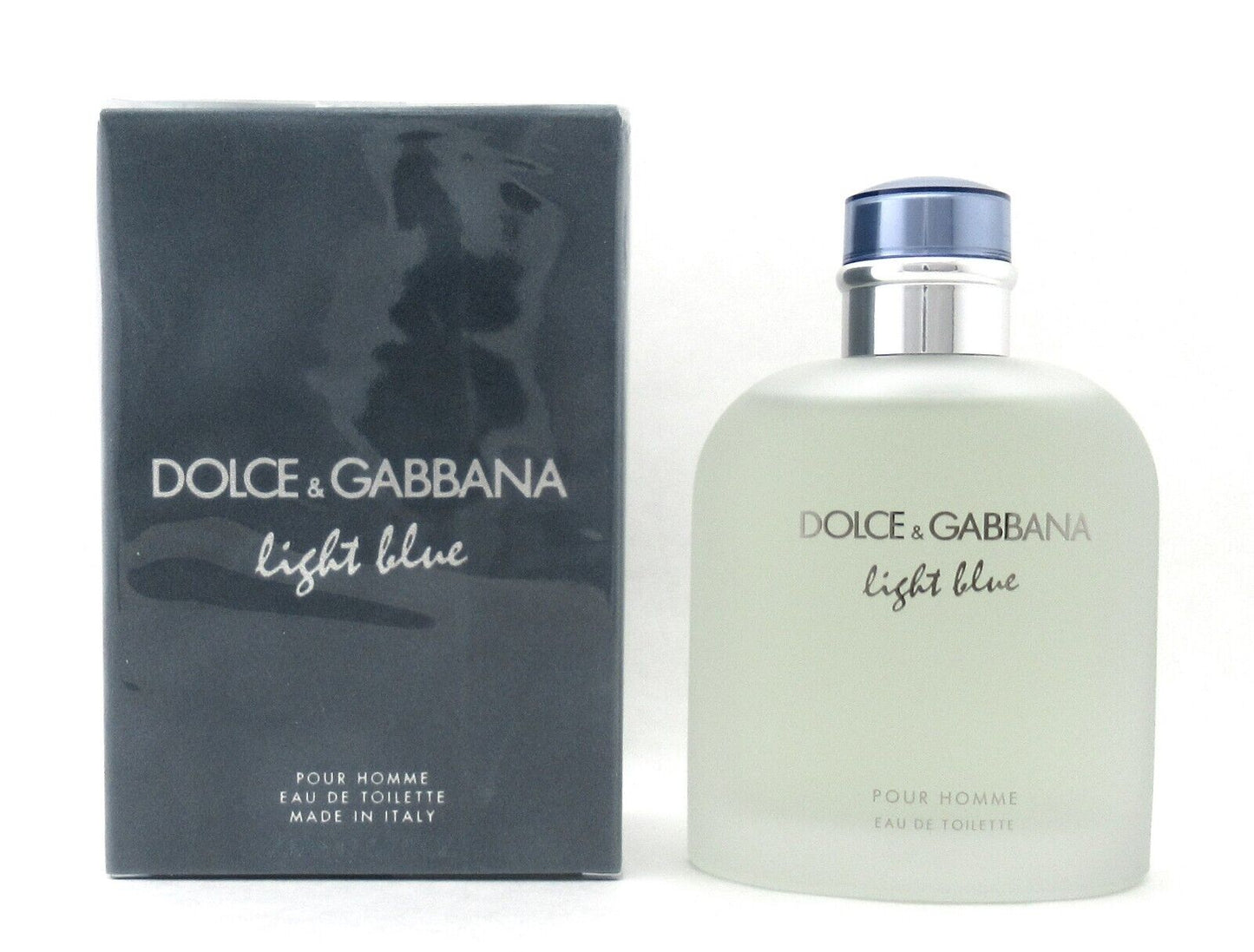 Light Blue Pour Homme by Dolce & Gabbana 6.7 oz. EDT Spray Men New Damaged Box