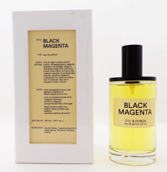 BLACK MAGENTA by D.S. & Durga 3.4 oz. Eau de Parfum Spray Unisex New in Box