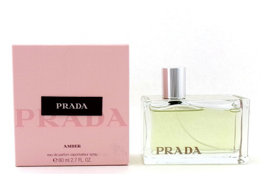 Prada Amber Perfume by Prada 2.7 oz Eau de Parfum Spray for Women No Cellophane