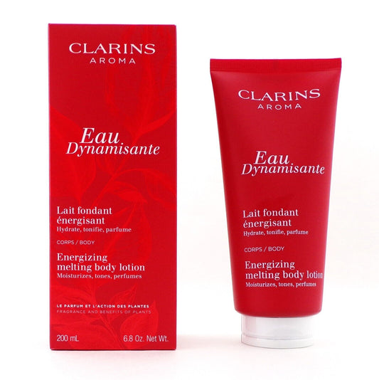 Clarins Aroma Eau Dynamisante Energizing Melting Body Lotion 6.8 oz. Brand New