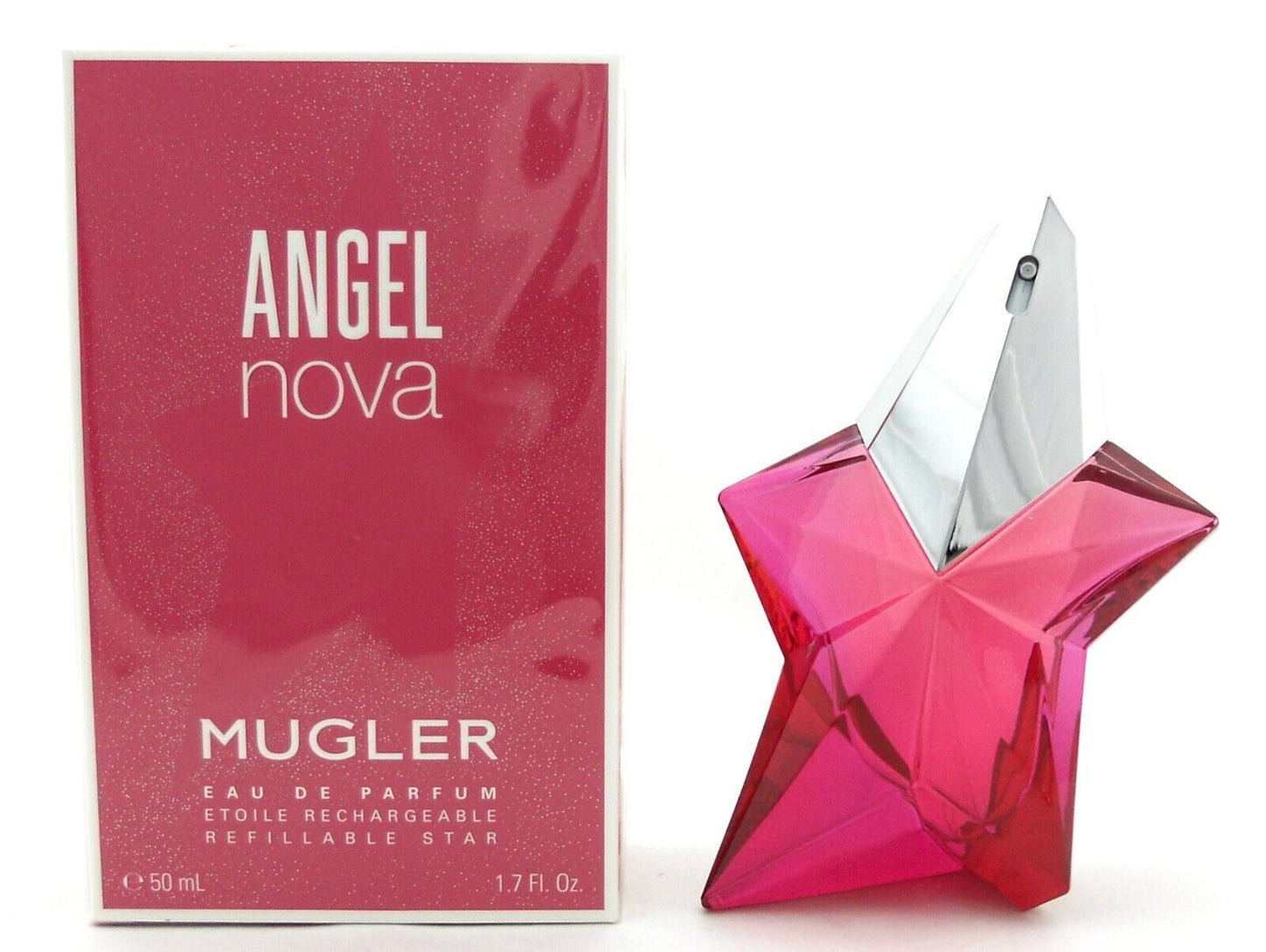 Angel NOVA Thierry Mugler 1.7 oz. Eau de Parfum Spray Refillable Star Sealed Box