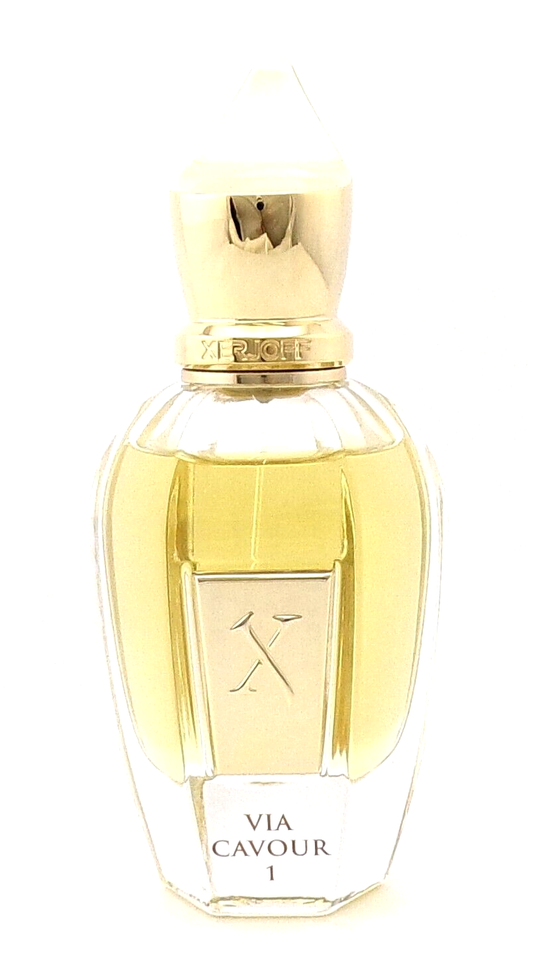 Xerjoff VIA CAVOUR 1 Parfum Spray 1.7 oz./ 50 ml. Unisex. New NO Box