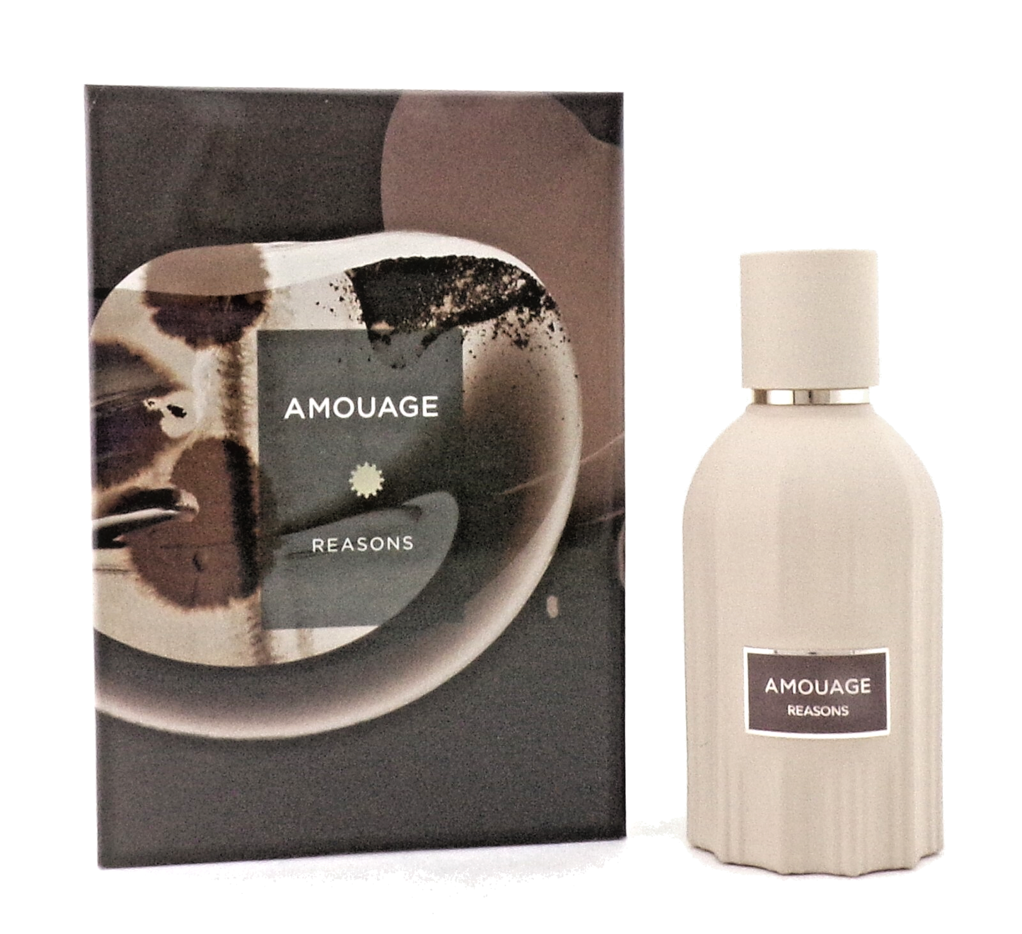 Amouage REASONS 3.4 oz. Essence de Parfum Spray Unisex. New DAMAGED Box