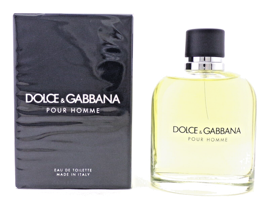 Dolce & Gabbana Pour Homme 6.7 oz. Eau de Toilette Spray for Men. New In Box