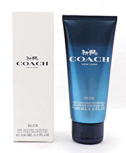 Coach BLUE by Coach 3.3 oz./ 100 ml. All-Over Shower Gel for Men. New in Box
