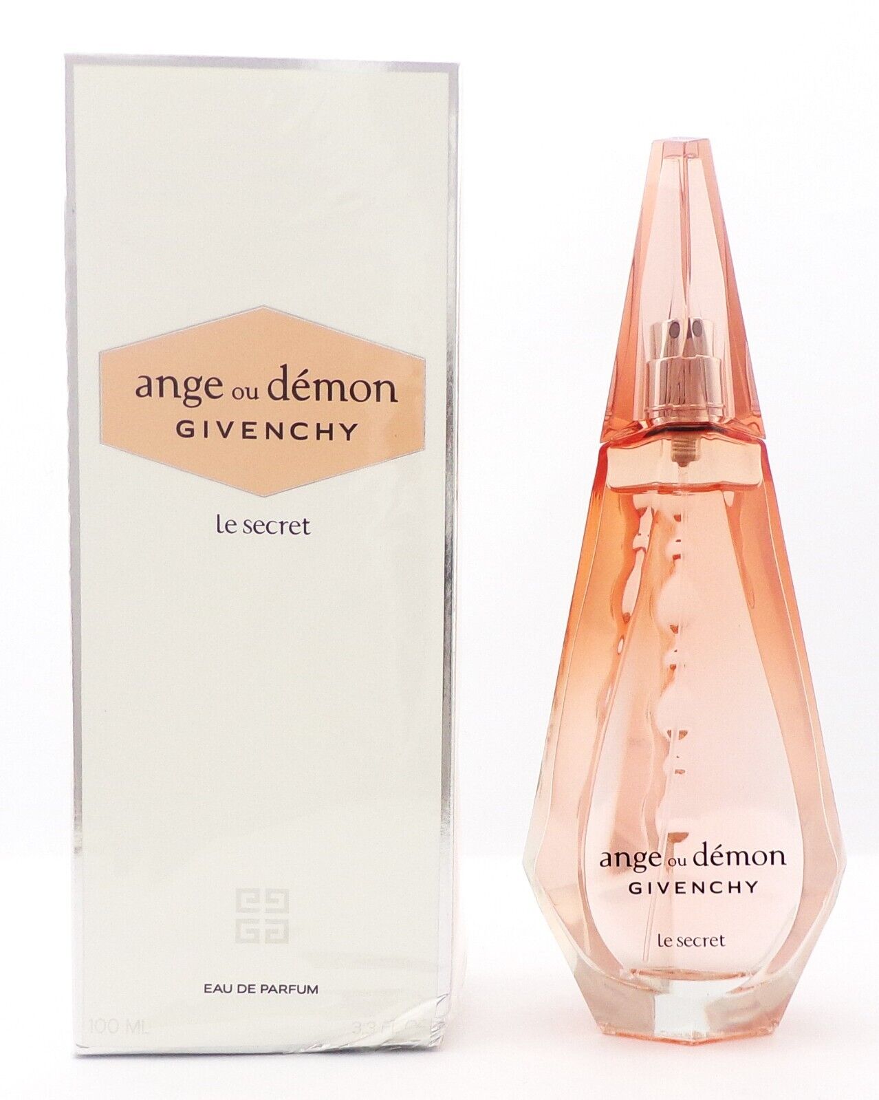 Ange ou Demon Le Secret by Givenchy 3.3 oz. EDP Spray for Women. NEW Damaged Box