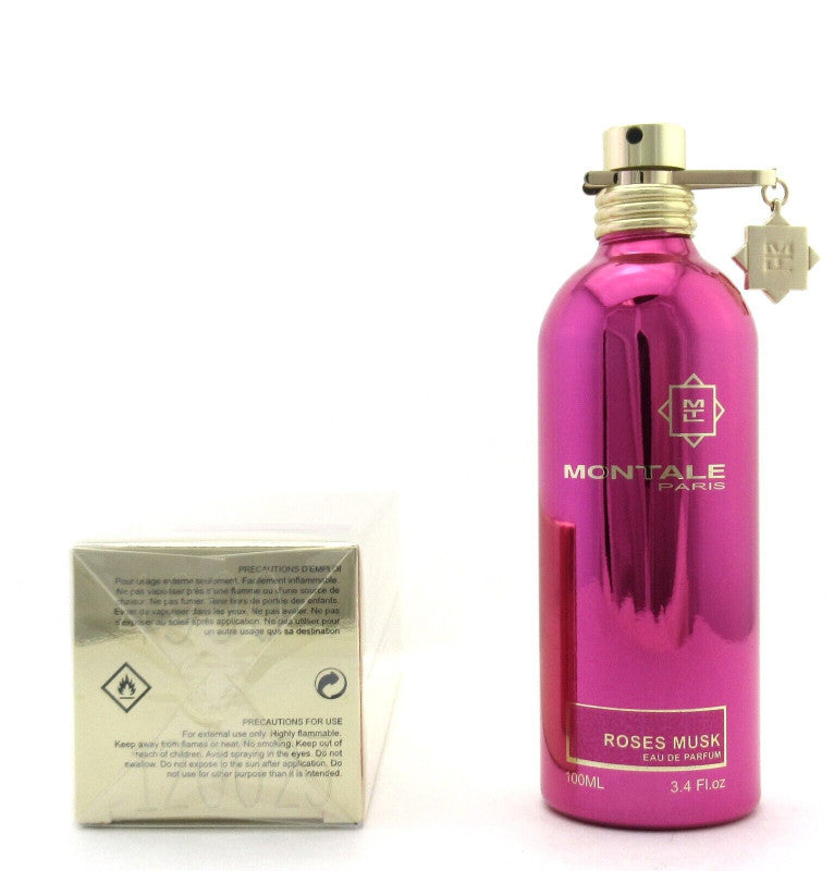 Montale Paris ROSES MUSK 3.4 oz./ 100 ml. Eau de Parfum Spray for Women. New Sealed Box