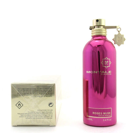 Montale Paris ROSES MUSK 3.4 oz./ 100 ml. Eau de Parfum Spray for Women. New Sealed Box