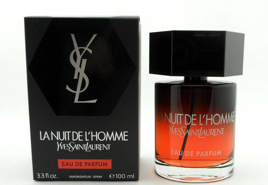 La Nuit De L'Homme Yves Saint Laurent Eau De Parfum Spray 3.3 oz  Sealed Box