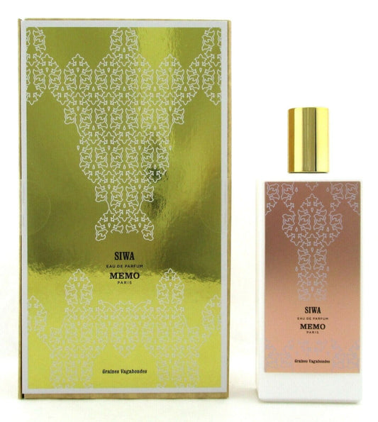 Siwa by Memo Paris 2.5 oz./ 75 ml. Eau de Parfum Spray Unisex. New DAMAGED Box