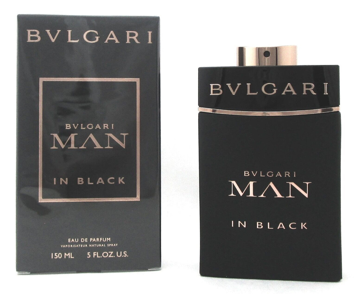 Bvlgari MAN in Black by Bvlgari 5.0 oz/150 ml EDP Spray for Men. New DAMAGED Box