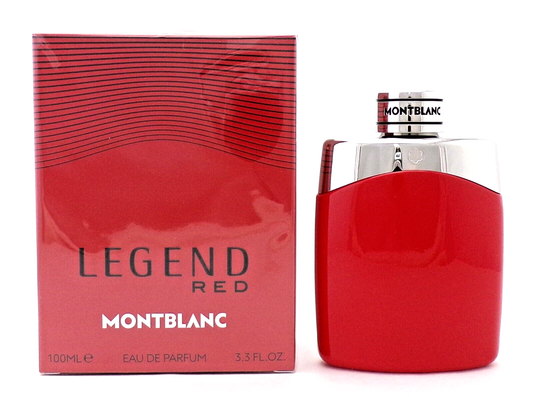 MontBlanc Legend Red 3.3 oz/ 100 ml Eau de Parfum Spray for Men. New Sealed Box