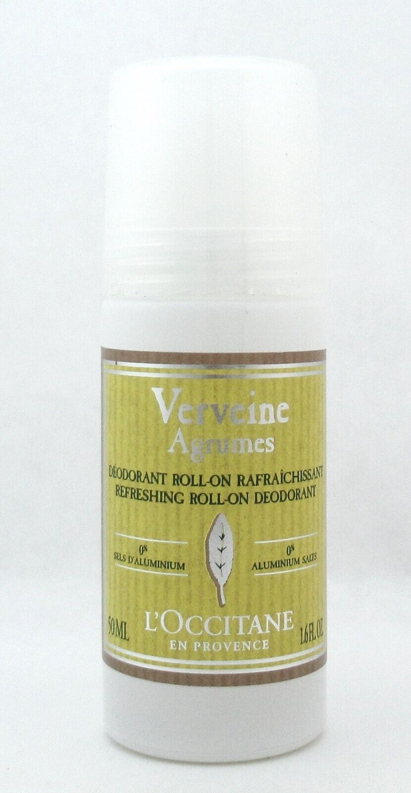 L'Occitane Citrus Verbena Refreshing Roll-On Deodorant 50 ml./ 1.6 oz. New
