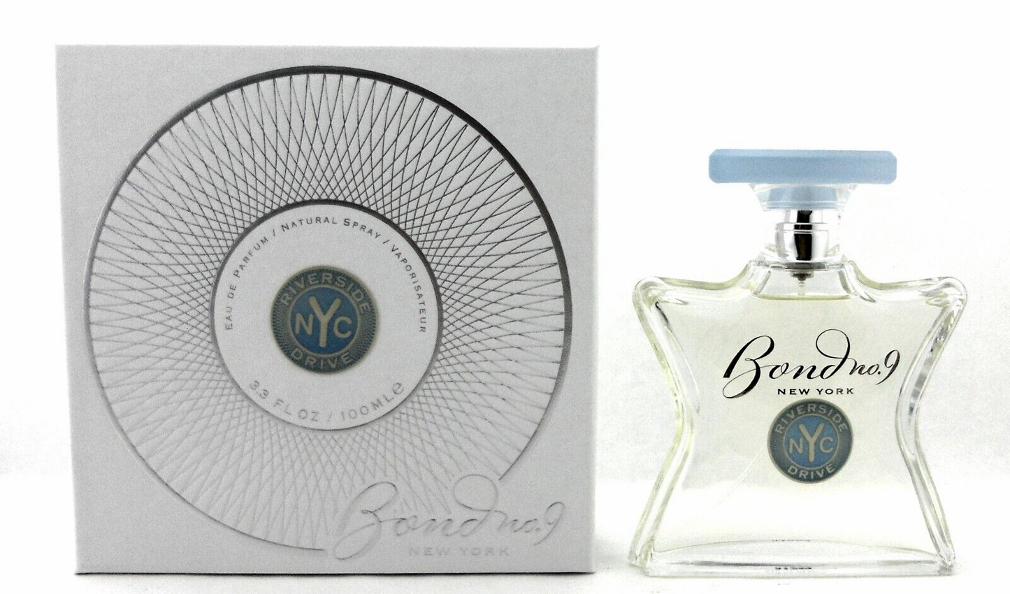 Bond No. 9 Riverside Drive 3.3 oz.Eau De Parfum Spray. New with Box