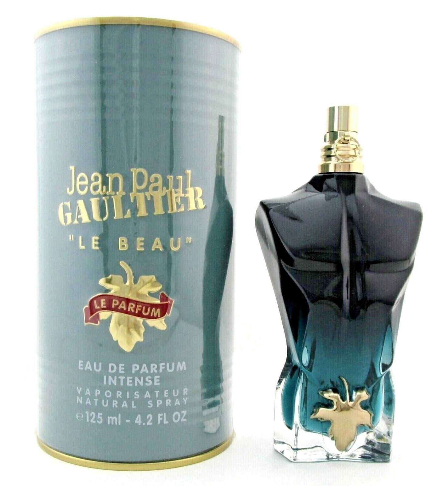 Jean Paul Gaultier Le Beau 4.2 oz. EDP Intense Spray for Men. New. DAMAGED Can
