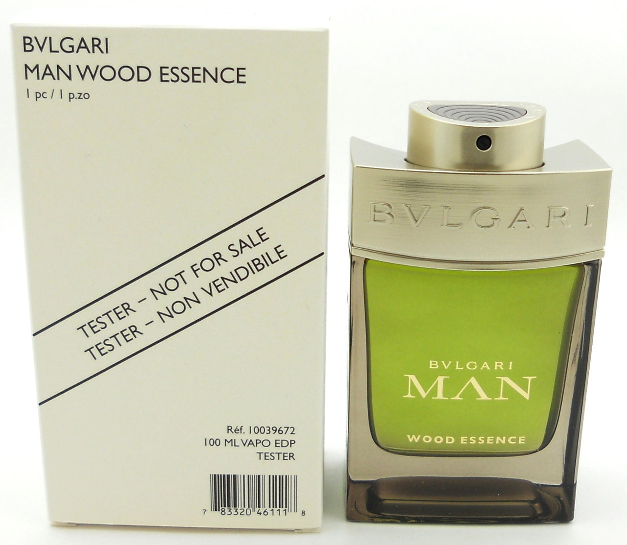 Bvlgari Man Wood Essence by Bvlgari 3.4 oz. Eau de Parfum Spray for Men. New  Tester