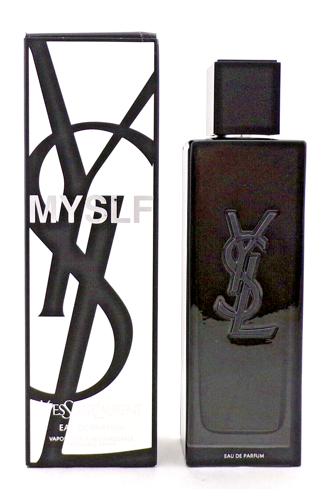 MYSLF by Yves Saint Laurent 3.3 oz. EDP Refillable Spray. NO Cellophane