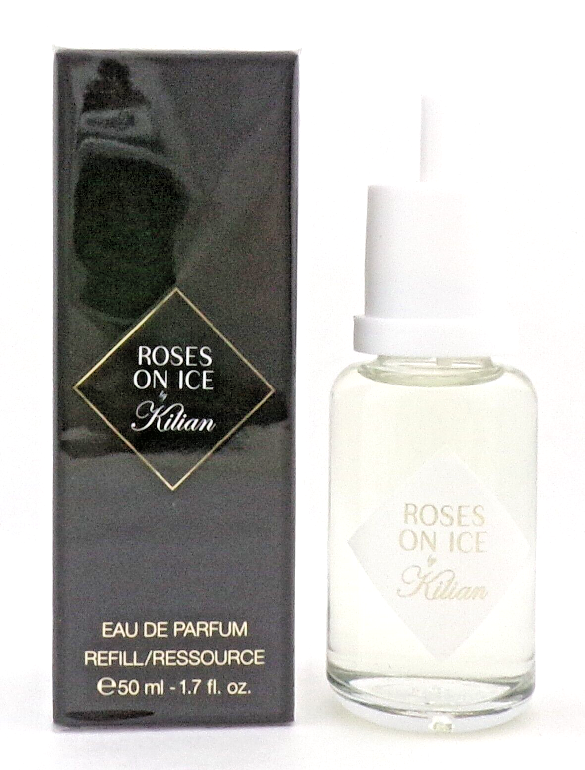 Roses on Ice by Kilian 1.7 oz. EDP REFILL Splash for Unisex. New Sealed Box