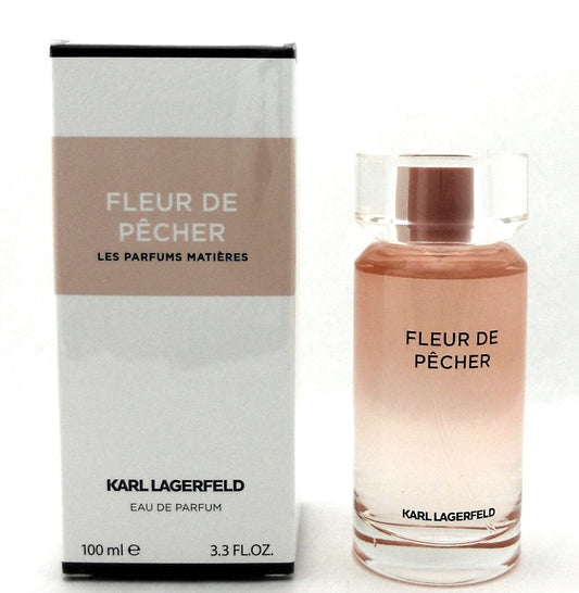 Fleur De Pecher by Karl Lagerfeld 3.3 oz. Eau De Parfum Spray for Women, Sealed