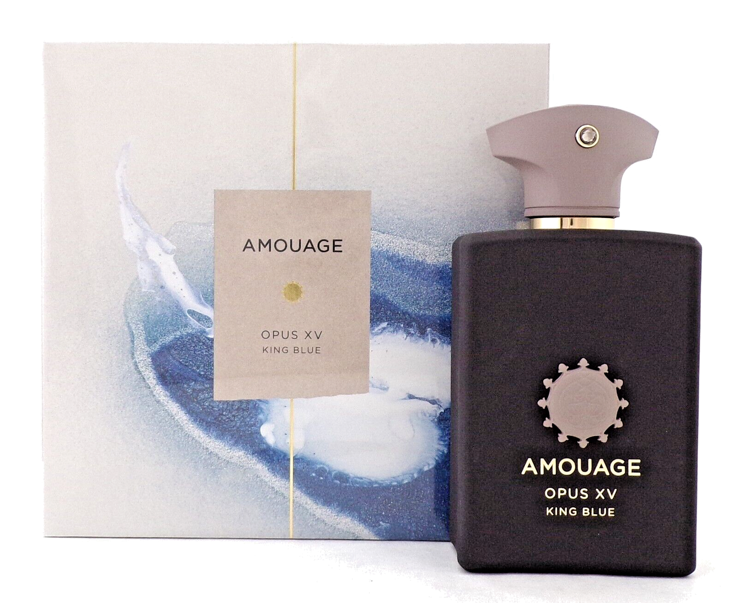 Amouage Opus XV KING BLUE 3.4 oz. Eau de Parfum Spray Unisex. New Sealed Box