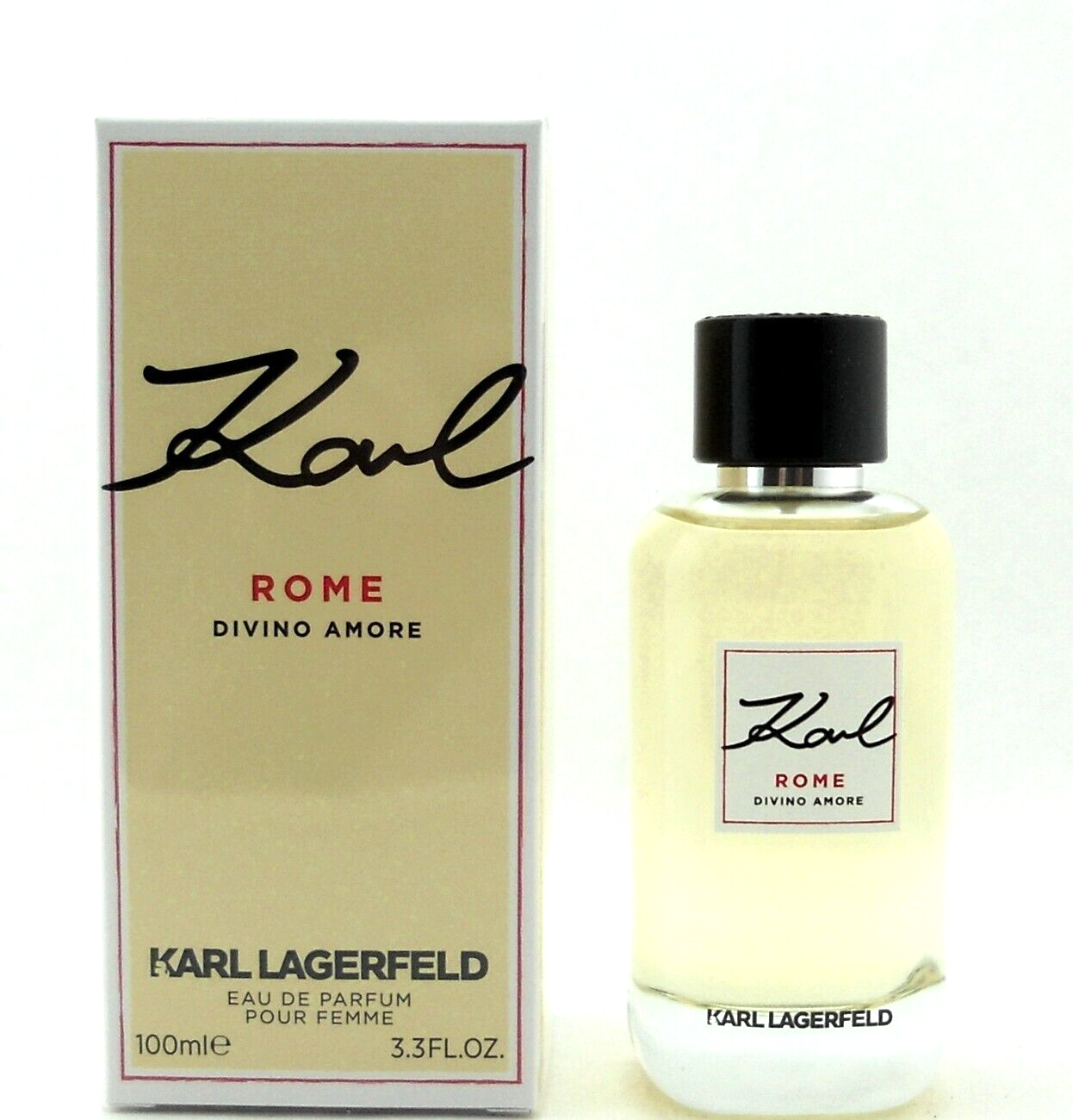 KARL Rome Divino Amore by Karl Lagerfeld 3.3 oz.Eau De Parfum Spray for Women