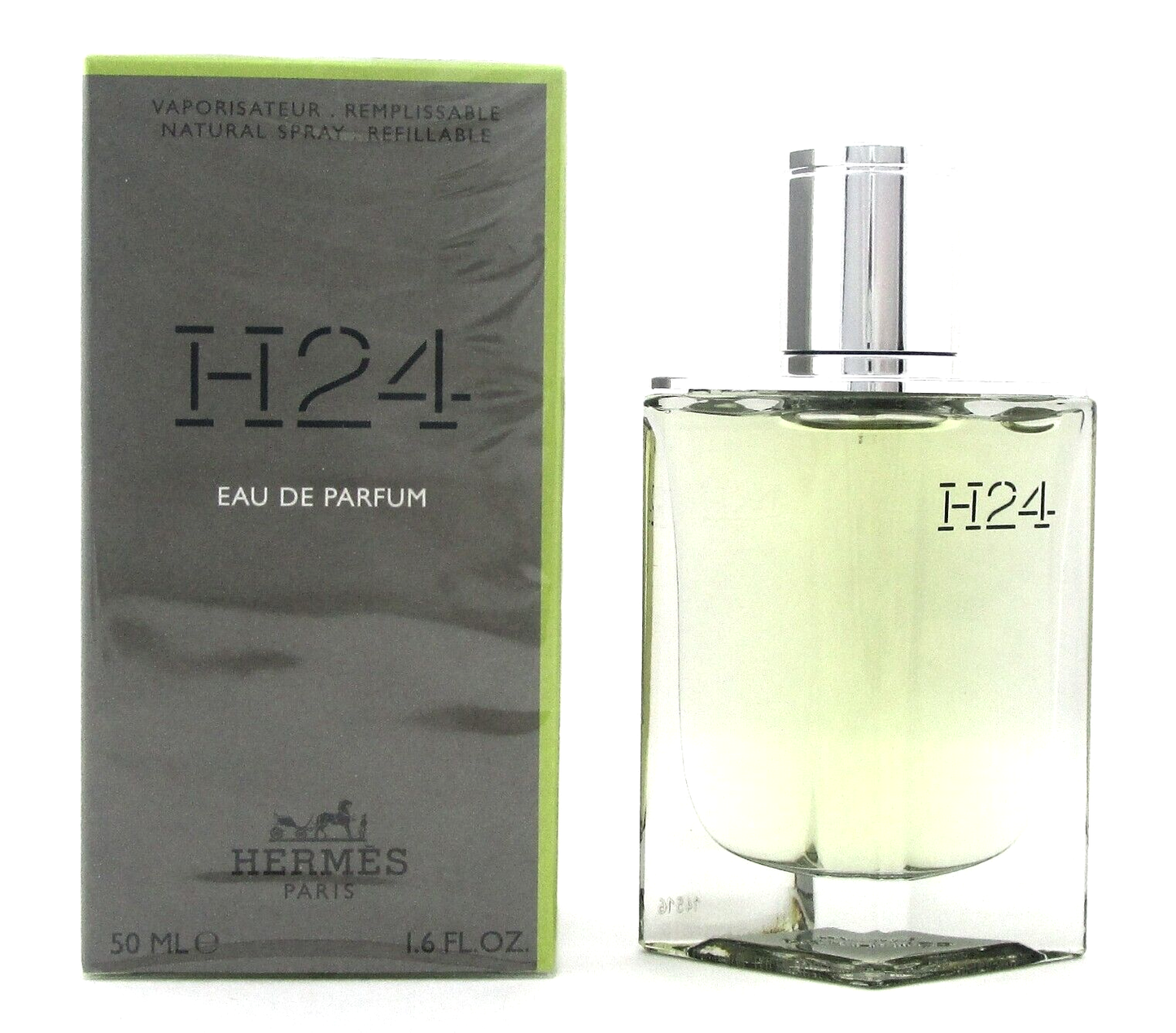 H24 by Hermes 1.6 oz. Eau de PARFUM Spray REFILLABLE for Men. New Sealed Box